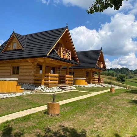 Domki Gorce Klikuszowa Sauna Jacuzzi Kültér fotó