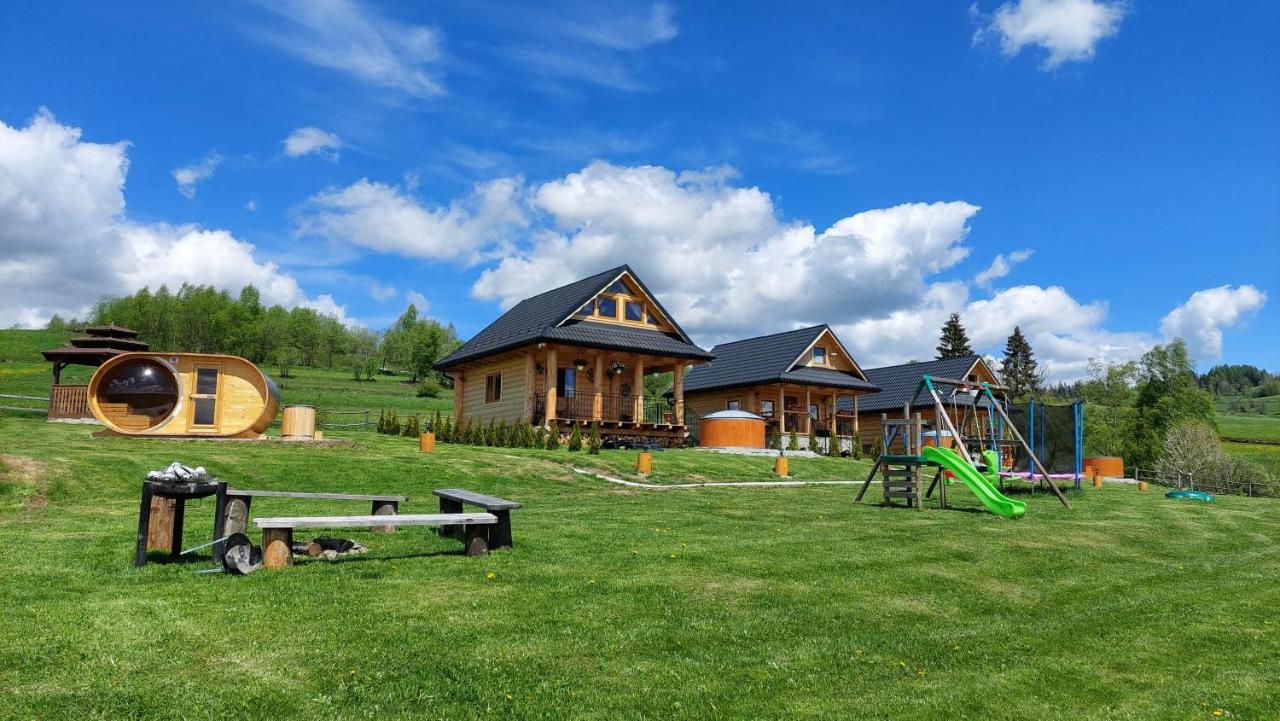 Domki Gorce Klikuszowa Sauna Jacuzzi Kültér fotó