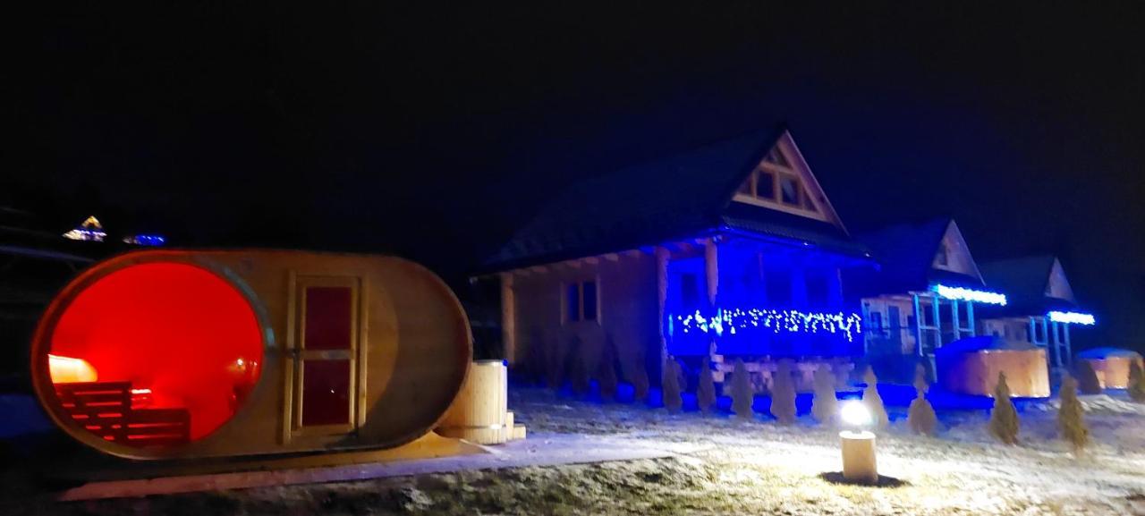 Domki Gorce Klikuszowa Sauna Jacuzzi Kültér fotó