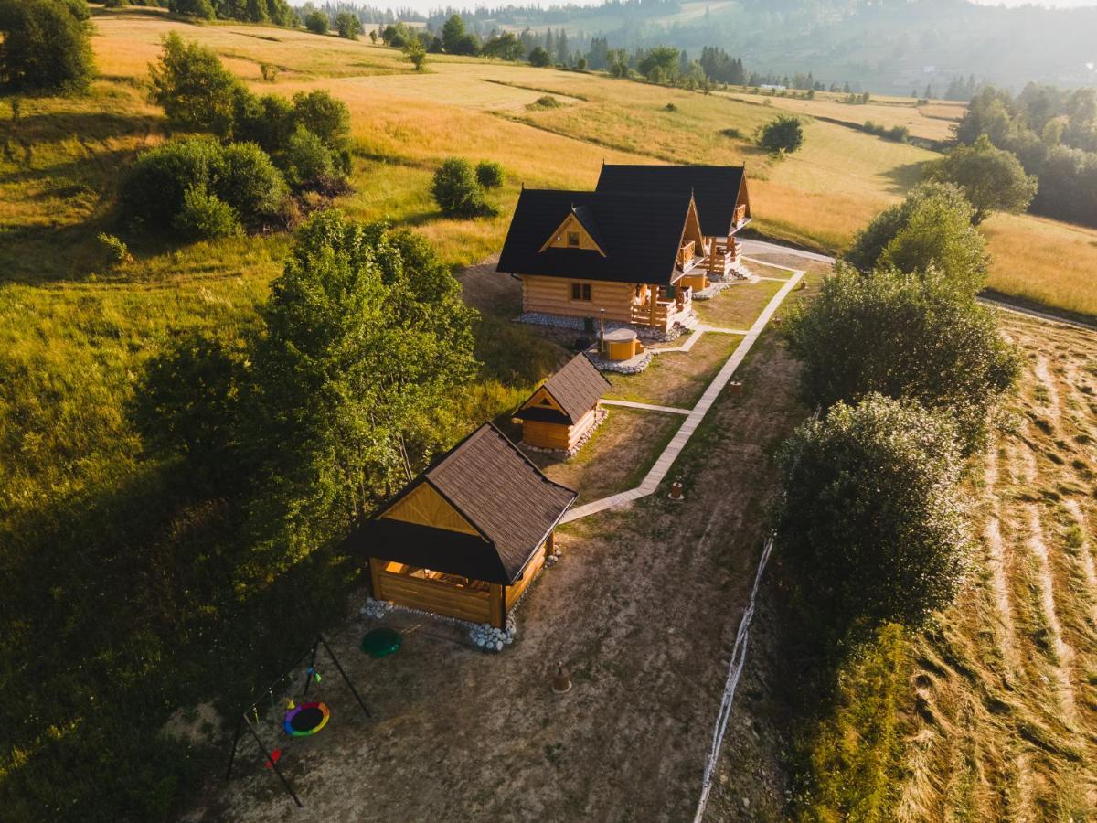 Domki Gorce Klikuszowa Sauna Jacuzzi Kültér fotó