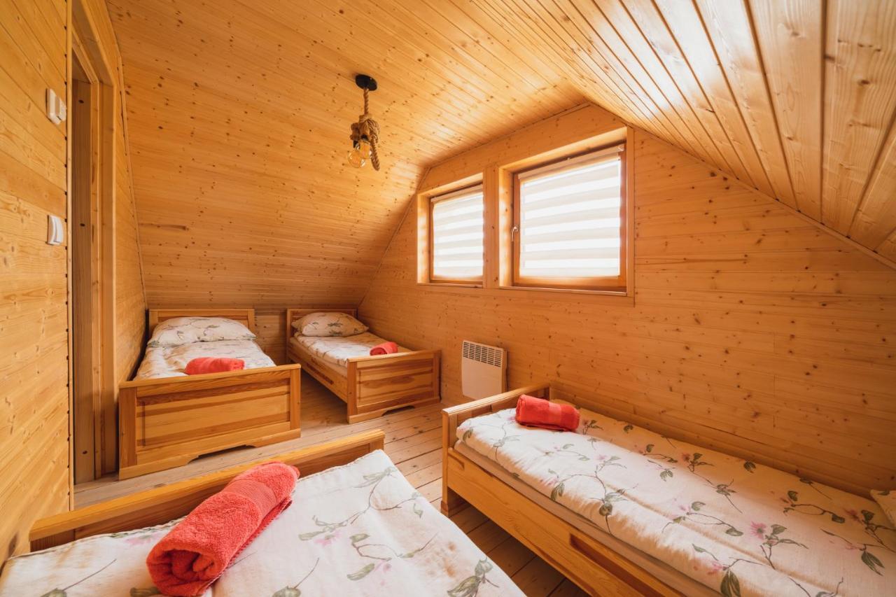 Domki Gorce Klikuszowa Sauna Jacuzzi Kültér fotó