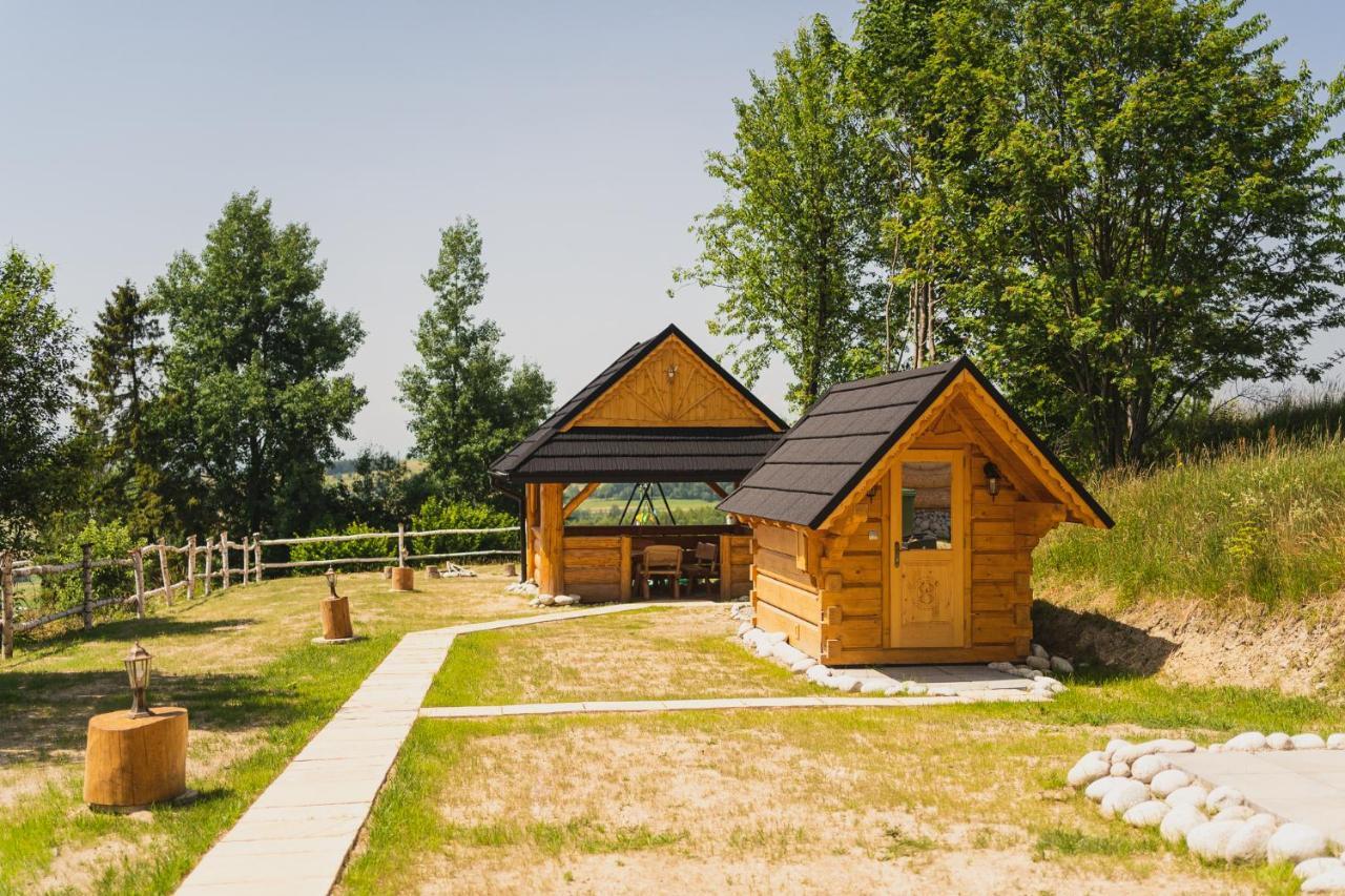 Domki Gorce Klikuszowa Sauna Jacuzzi Kültér fotó
