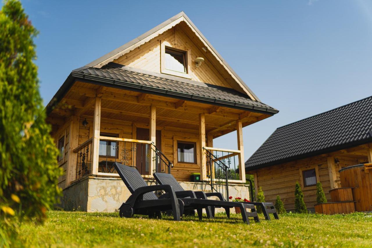 Domki Gorce Klikuszowa Sauna Jacuzzi Kültér fotó