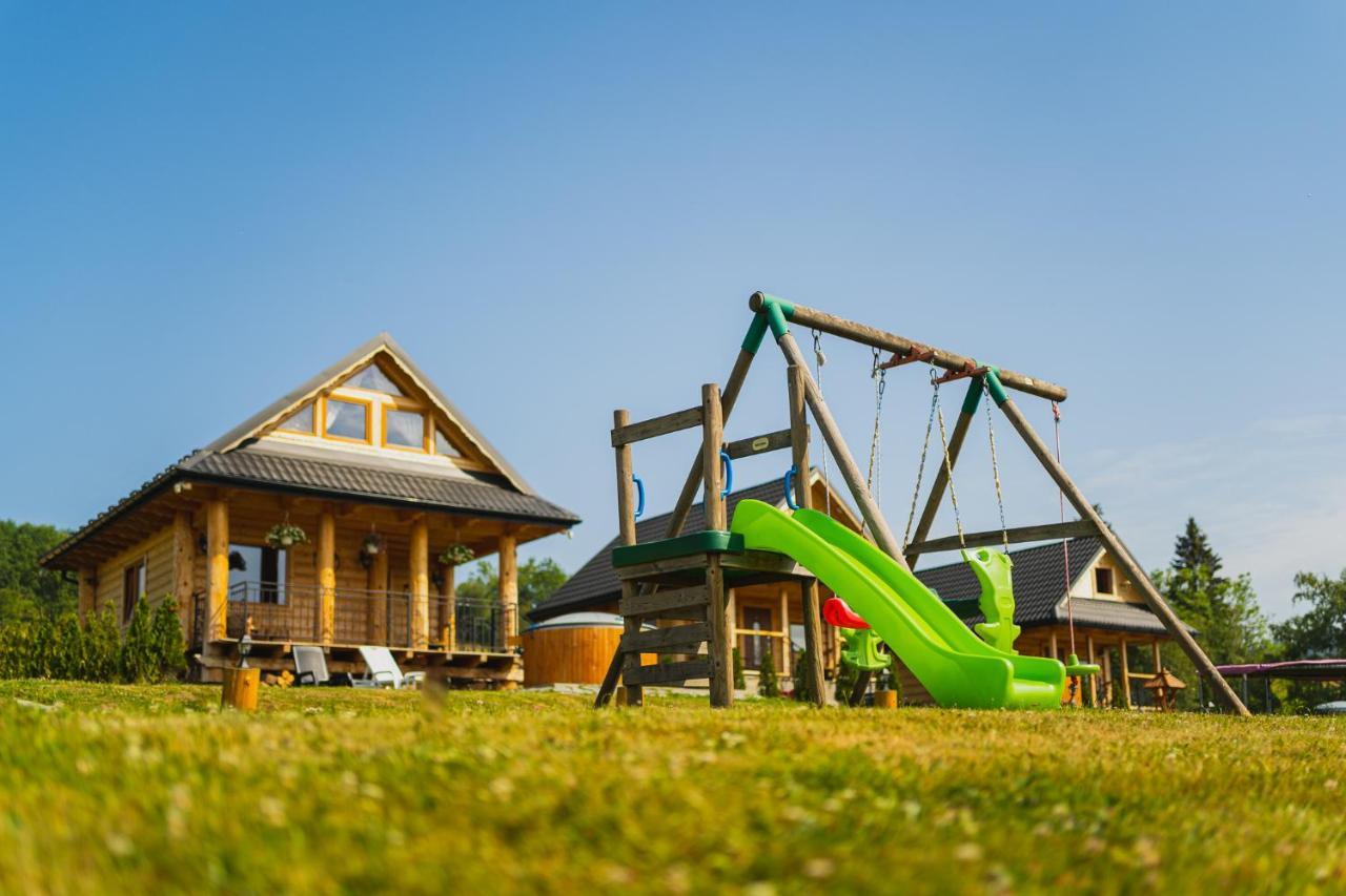 Domki Gorce Klikuszowa Sauna Jacuzzi Kültér fotó