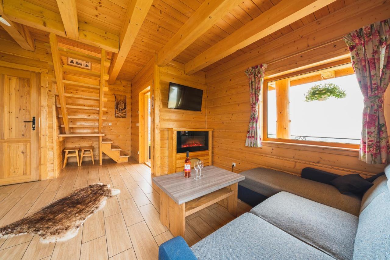 Domki Gorce Klikuszowa Sauna Jacuzzi Kültér fotó