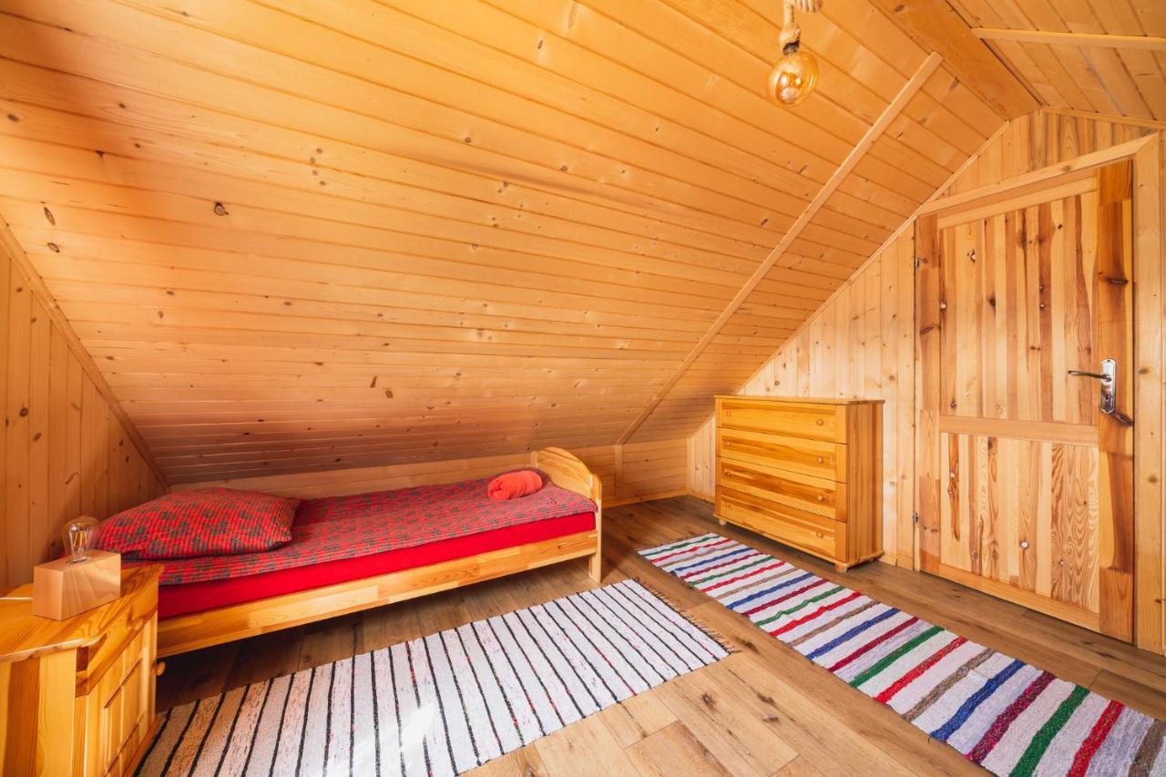 Domki Gorce Klikuszowa Sauna Jacuzzi Kültér fotó