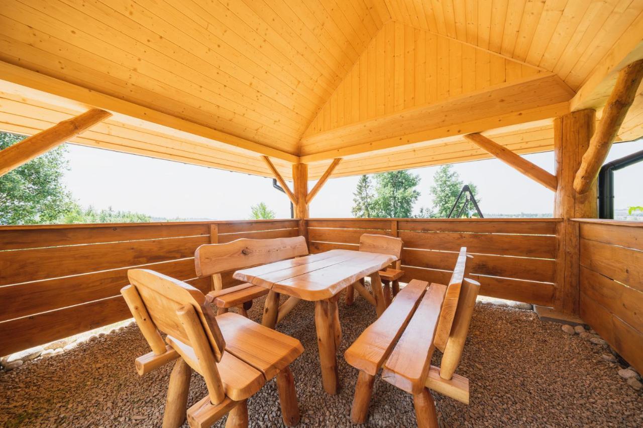 Domki Gorce Klikuszowa Sauna Jacuzzi Kültér fotó