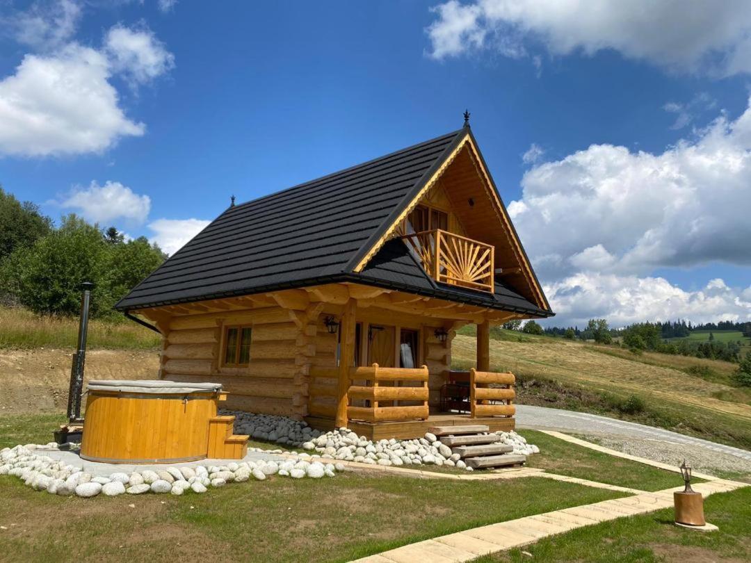 Domki Gorce Klikuszowa Sauna Jacuzzi Kültér fotó