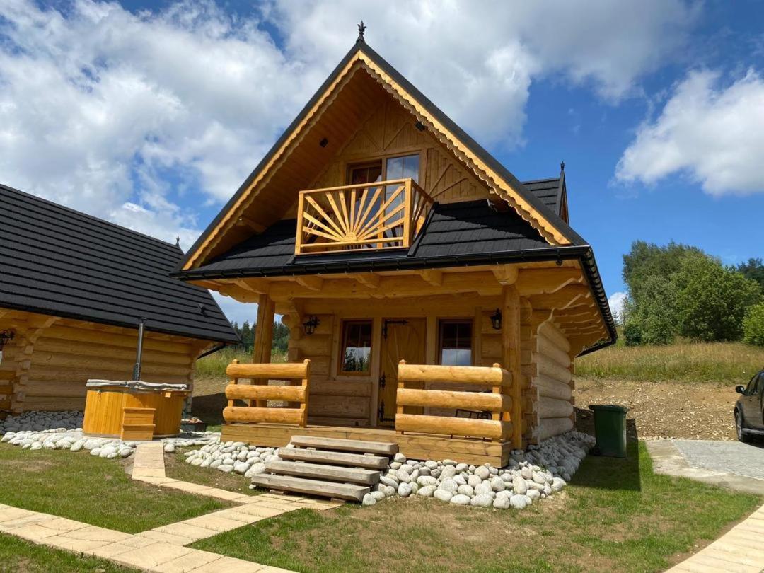 Domki Gorce Klikuszowa Sauna Jacuzzi Kültér fotó
