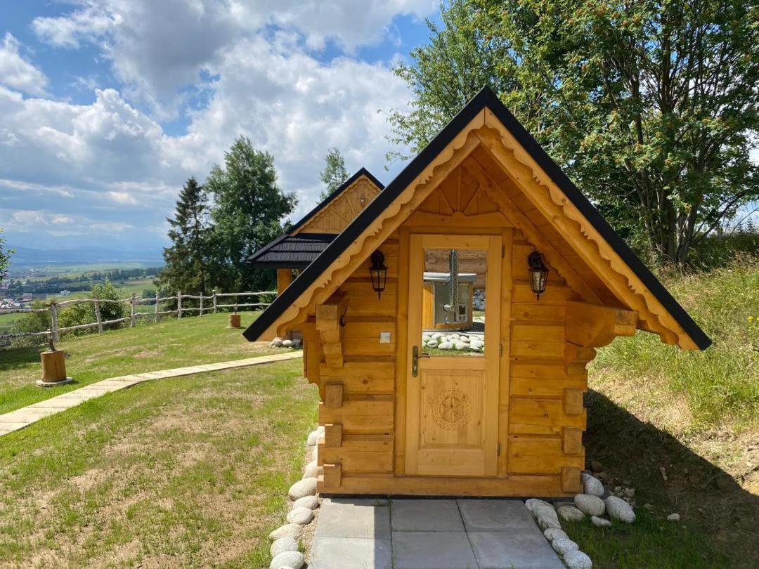 Domki Gorce Klikuszowa Sauna Jacuzzi Kültér fotó
