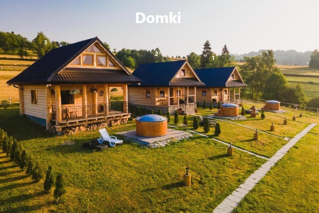 Domki Gorce Klikuszowa Sauna Jacuzzi Kültér fotó