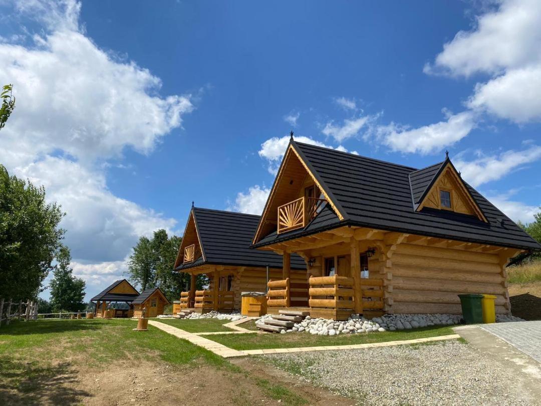 Domki Gorce Klikuszowa Sauna Jacuzzi Kültér fotó