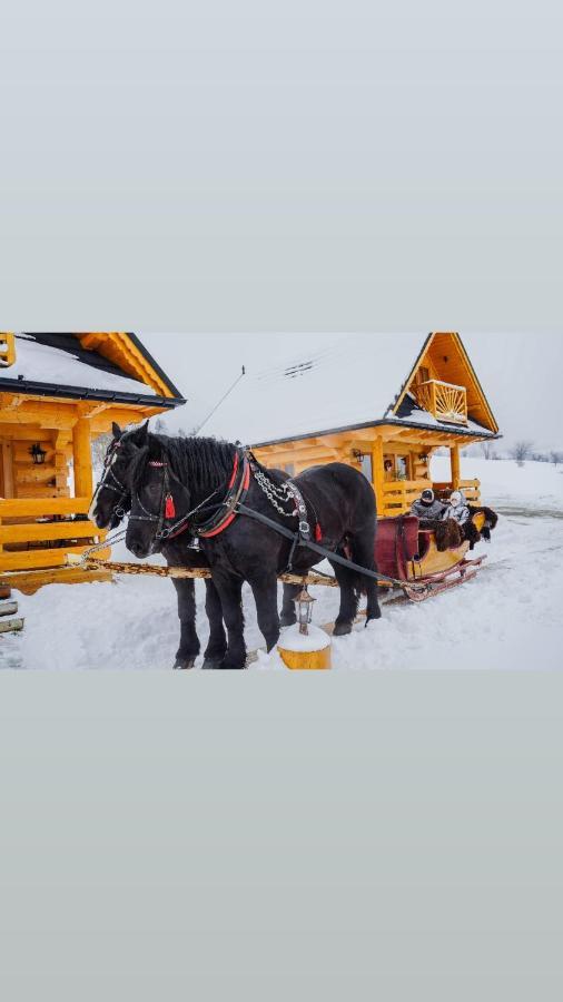 Domki Gorce Klikuszowa Sauna Jacuzzi Kültér fotó