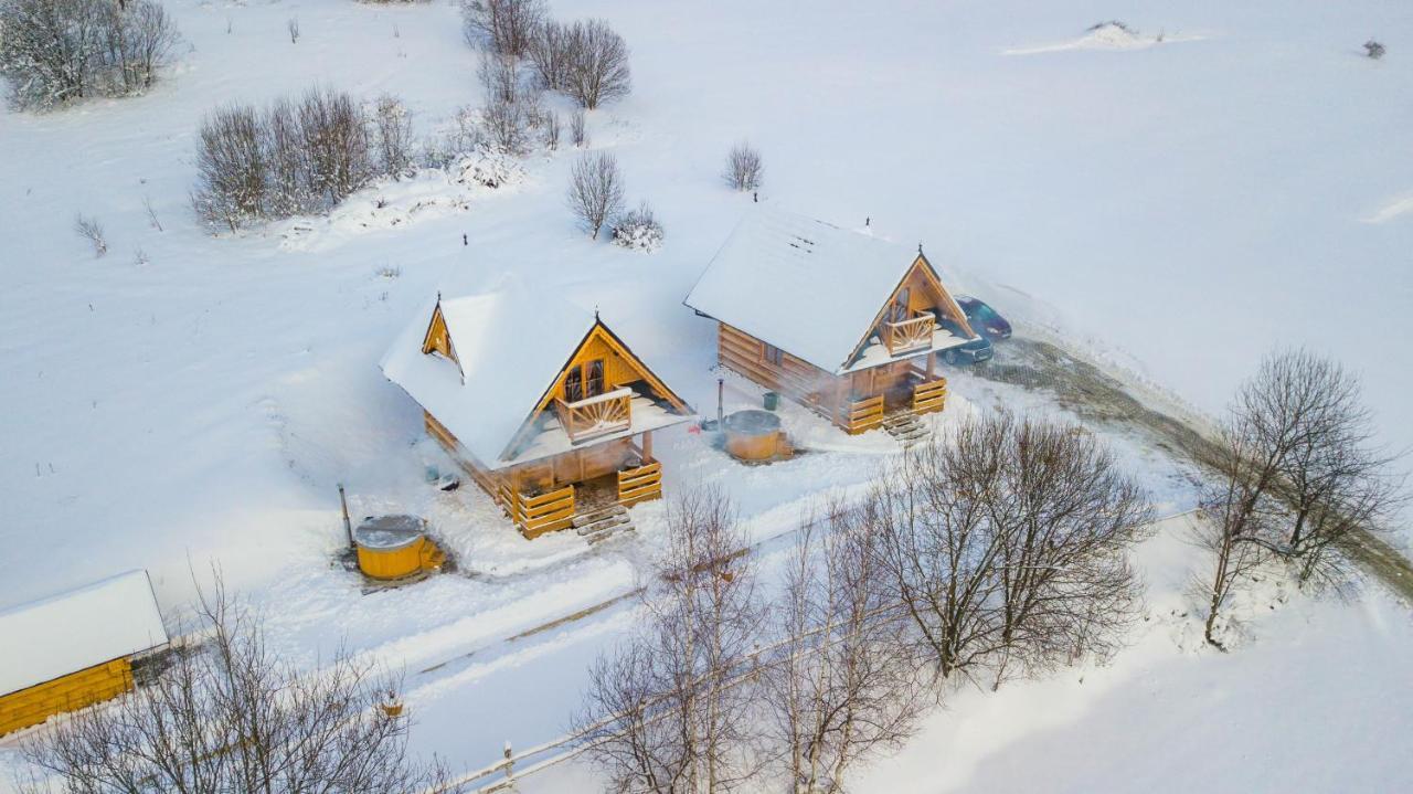 Domki Gorce Klikuszowa Sauna Jacuzzi Kültér fotó