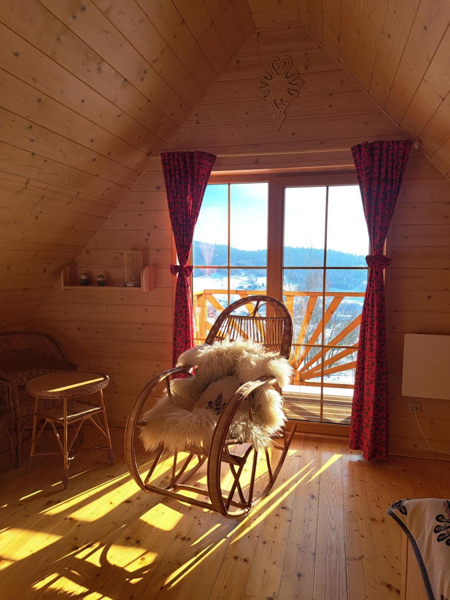 Domki Gorce Klikuszowa Sauna Jacuzzi Kültér fotó